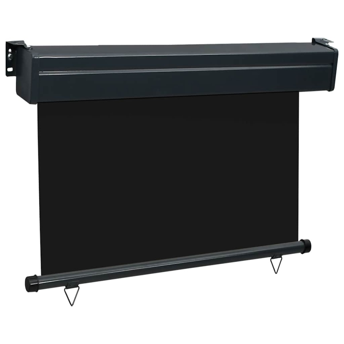 vidaXL Σκίαστρο Βεράντας Πλαϊνό Μαύρο 100 x 250 εκ.