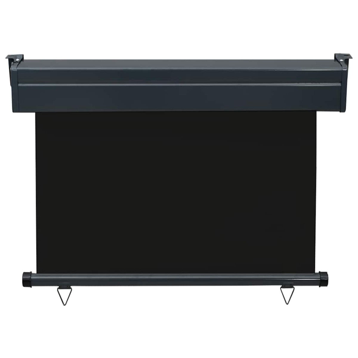 vidaXL Σκίαστρο Βεράντας Πλαϊνό Μαύρο 100 x 250 εκ.