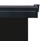vidaXL Σκίαστρο Βεράντας Πλαϊνό Μαύρο 100 x 250 εκ.