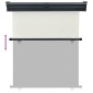 vidaXL Σκίαστρο Βεράντας Πλαϊνό Κρεμ 140 x 250 εκ.