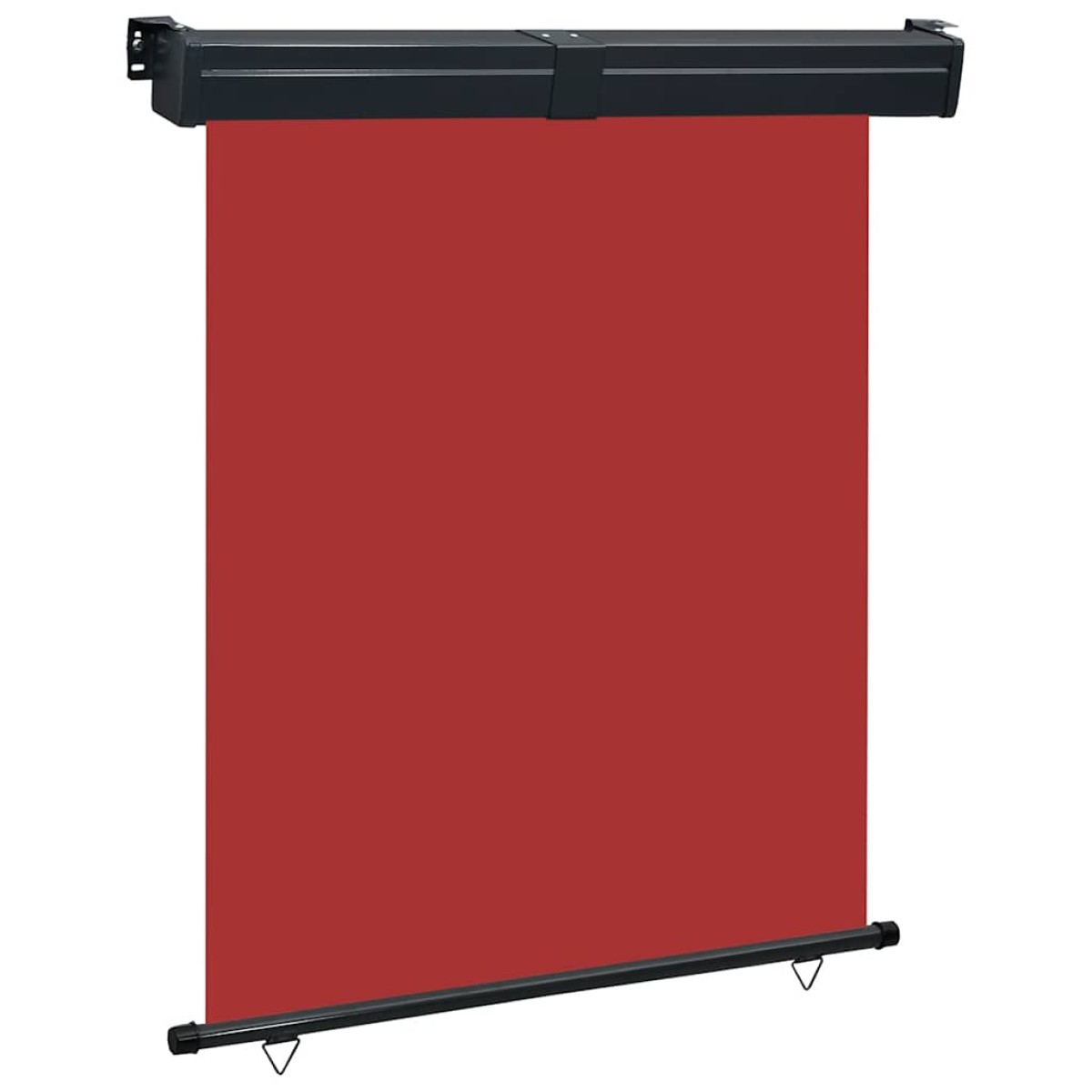vidaXL Σκίαστρο Βεράντας Πλαϊνό Κόκκινο 140 x 250 εκ.