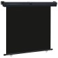 vidaXL Σκίαστρο Βεράντας Πλαϊνό Μαύρο 170 x 250 εκ.