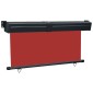 vidaXL Σκίαστρο Βεράντας Πλαϊνό Κόκκινο 170 x 250 εκ.
