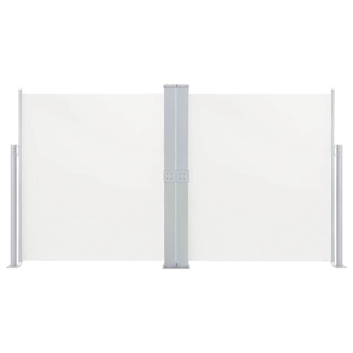 vidaXL Σκίαστρο Πλαϊνό Συρόμενο Κρεμ 140 x 600 εκ.