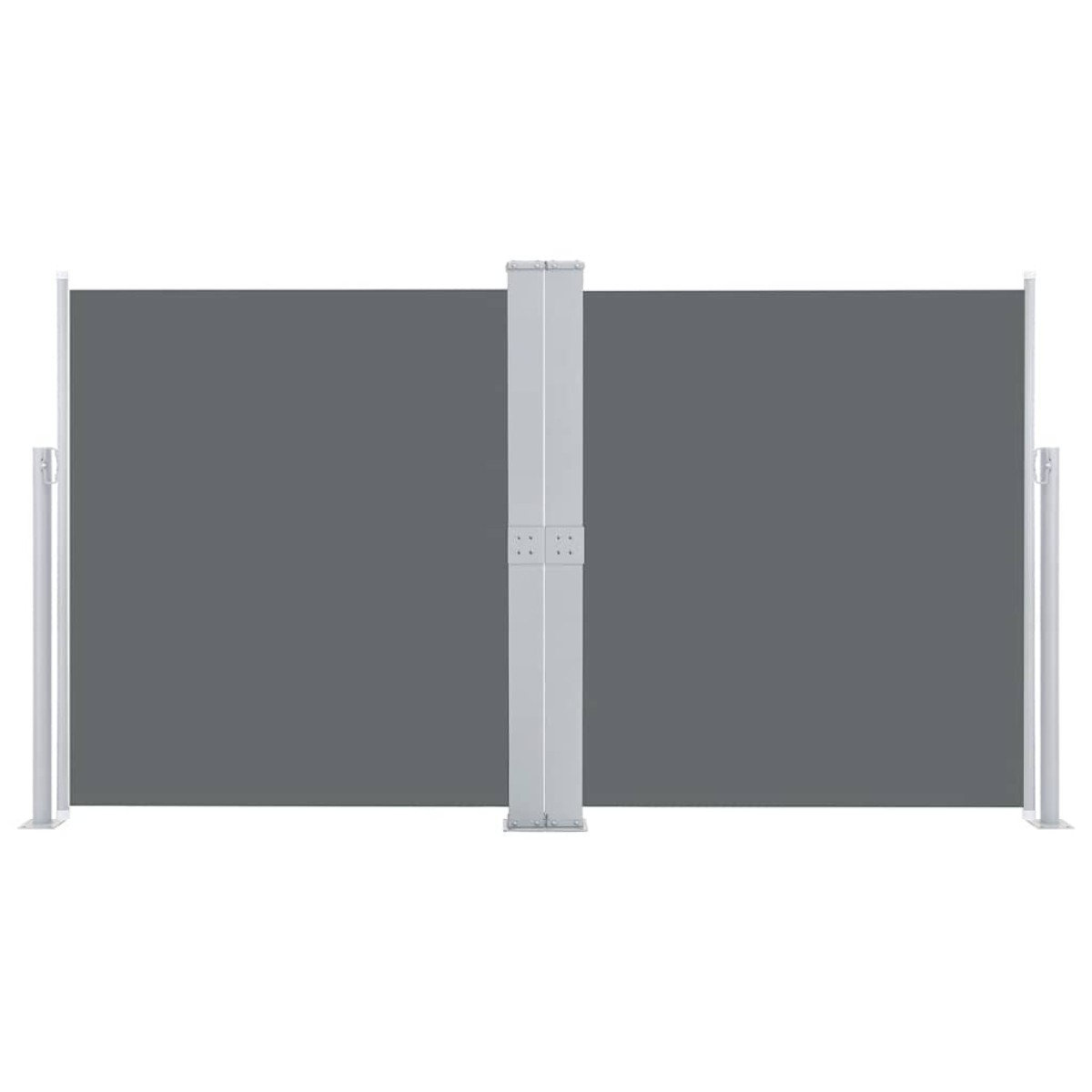 vidaXL Σκίαστρο Πλαϊνό Συρόμενο Ανθρακί 140 x 600 εκ.