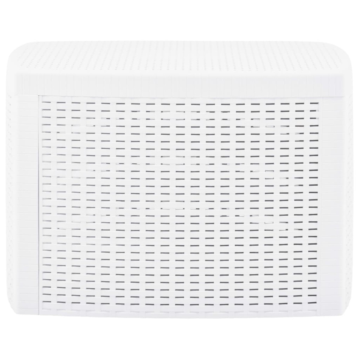 vidaXL Βοηθητικό Τραπέζι Λευκό 54 x 54 x 36,5 εκ. Πλαστικό