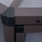 vidaXL Θερμοκήπιο 240 x 211 x 232 εκ. Αλουμινίου