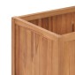 vidaXL Ζαρντινιέρα Υπερυψωμένη 150 x 50 x 70 εκ. από Μασίφ Ξύλο Teak