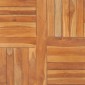 vidaXL Επιφάνεια Τραπεζιού Τετράγωνη 90x90x2,5 εκ. Μασίφ Ξύλο Teak