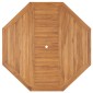 vidaXL Τραπέζι Κήπου 150 x 150 x 75 εκ. από Μασίφ Ξύλο Teak