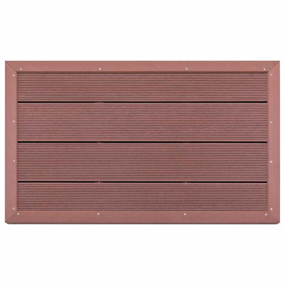 vidaXL Πάτωμα για Ηλιακή Ντουζιέρα Καφέ 101 x 63 x 5,5 εκ. από WPC
