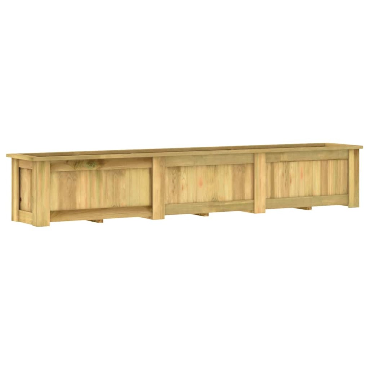 vidaXL Υπερυψωμένη Γλάστρα 291 x 50 x 50 εκ. Εμποτισμένο Ξύλο Πεύκου