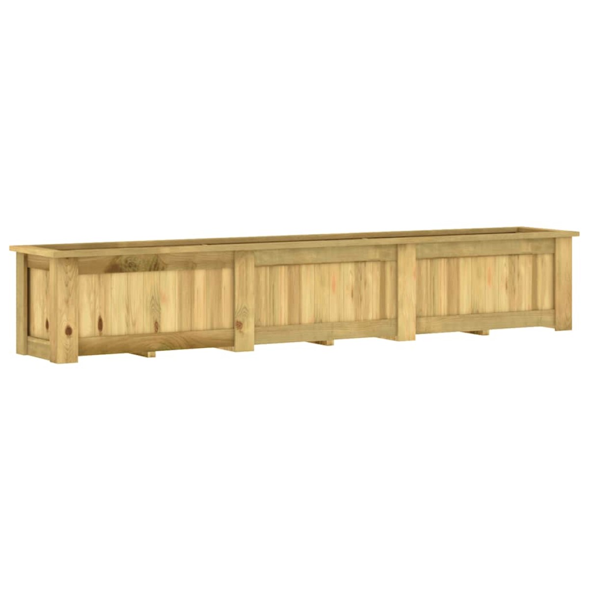 vidaXL Υπερυψωμένη Γλάστρα 291 x 50 x 50 εκ. Εμποτισμένο Ξύλο Πεύκου