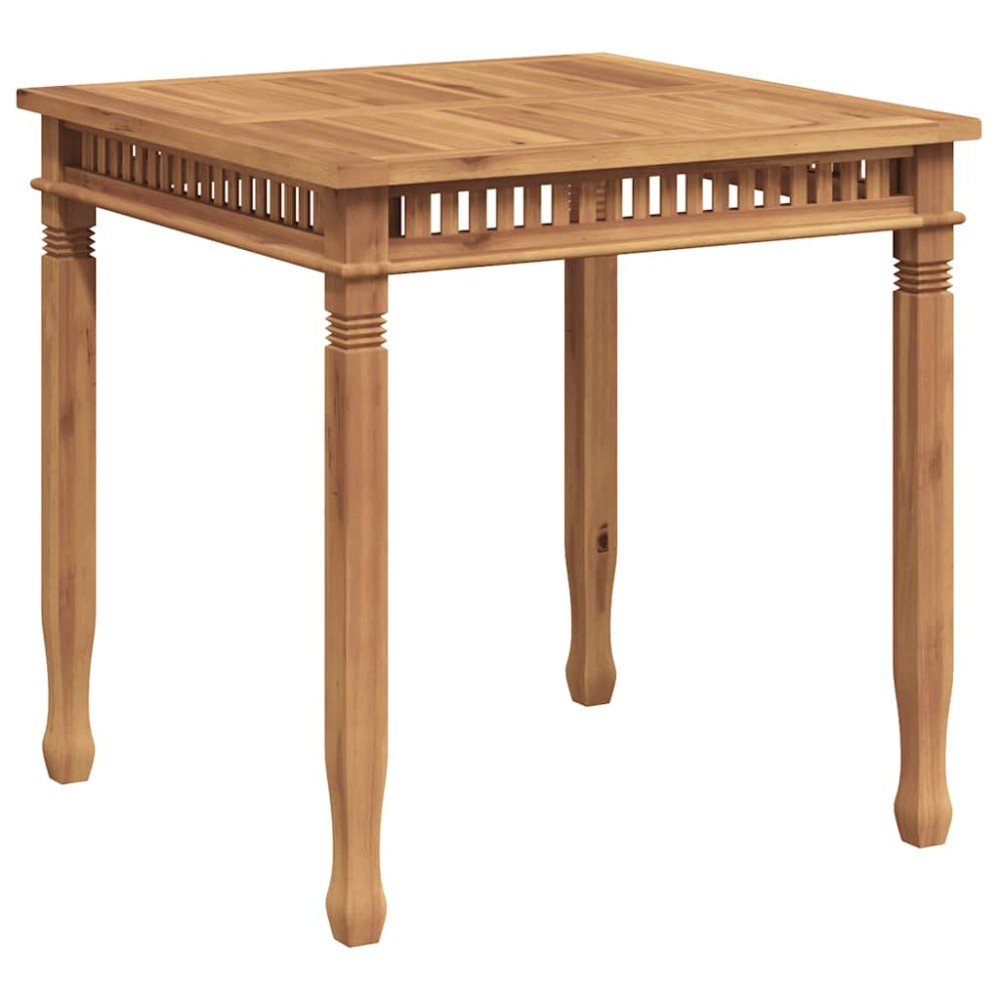 vidaXL Τραπεζαρία Κήπου 80 x 80 x 80 εκ. από Μασίφ Ξύλο Teak