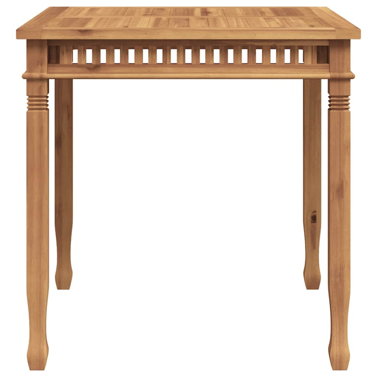 vidaXL Τραπεζαρία Κήπου 80 x 80 x 80 εκ. από Μασίφ Ξύλο Teak