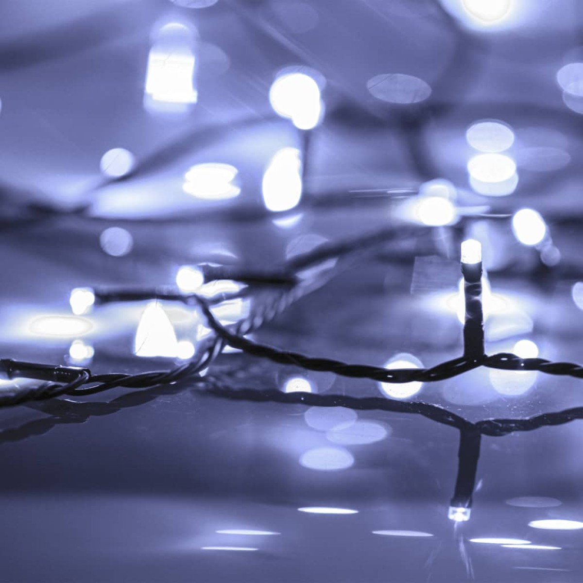 vidaXL Λαμπάκια LED Εσωτερικού/Εξωτερικού Χώρου 1000 Ψυχρό Λευκό 100 μ