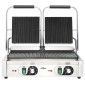 vidaXL Τοστιέρα Διπλή Ραβδωτή Panini 3600 W 57 x 30,5 x 20 εκ.
