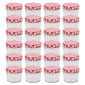 vidaXL Βάζα Μαρμελάδας 24 τεμ. 110 ml Γυάλινα με Κόκκινα/Λευκά Καπάκια