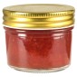 vidaXL Βάζα Μαρμελάδας 48 τεμ. 110 ml Γυάλινα με Χρυσά Καπάκια