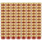 vidaXL Βάζα Μαρμελάδας 96 τεμ. 110 ml Γυάλινα με Χρυσά Καπάκια