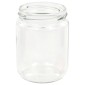 vidaXL Βάζα Μαρμελάδας 48 τεμ. 230 ml Γυάλινα με Κόκκινα/Λευκά Καπάκια