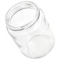 vidaXL Βάζα Μαρμελάδας 48 τεμ. 230 ml Γυάλινα με Κόκκινα Καπάκια