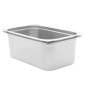 vidaXL Λεκάνες Gastronorm 2 τεμ. GN 1/1 200 χιλ. από Ανοξείδωτο Ατσάλι