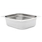vidaXL Λεκάνες Gastronorm 4 τεμ. GN 1/2 100 χιλ. από Ανοξείδωτο Ατσάλι