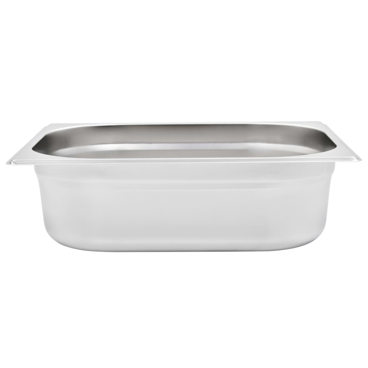 vidaXL Λεκάνες Gastronorm 4 τεμ. GN 1/2 100 χιλ. από Ανοξείδωτο Ατσάλι