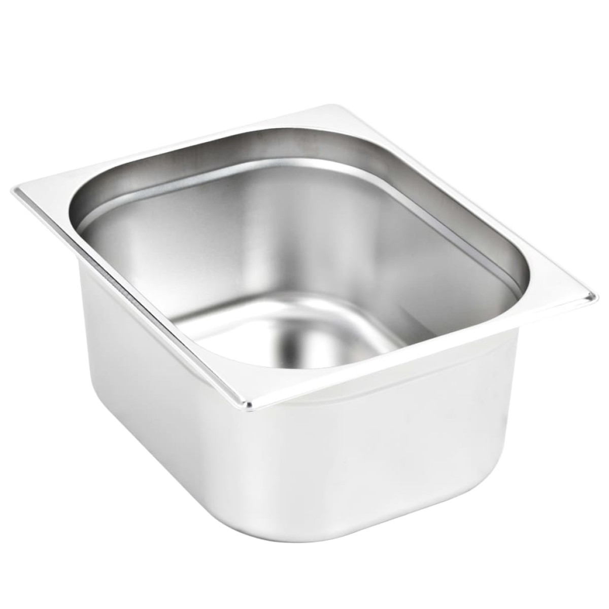vidaXL Λεκάνες Gastronorm 2 τεμ. GN 1/2 150 χιλ. από Ανοξείδωτο Ατσάλι