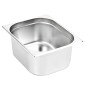 vidaXL Λεκάνες Gastronorm 2 τεμ. GN 1/2 150 χιλ. από Ανοξείδωτο Ατσάλι