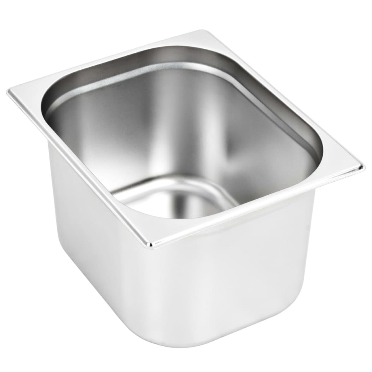 vidaXL Λεκάνες Gastronorm 2 τεμ. GN 1/2 200 χιλ. από Ανοξείδωτο Ατσάλι