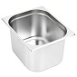 vidaXL Λεκάνες Gastronorm 2 τεμ. GN 1/2 200 χιλ. από Ανοξείδωτο Ατσάλι