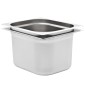 vidaXL Λεκάνες Gastronorm 2 τεμ. GN 1/2 200 χιλ. από Ανοξείδωτο Ατσάλι