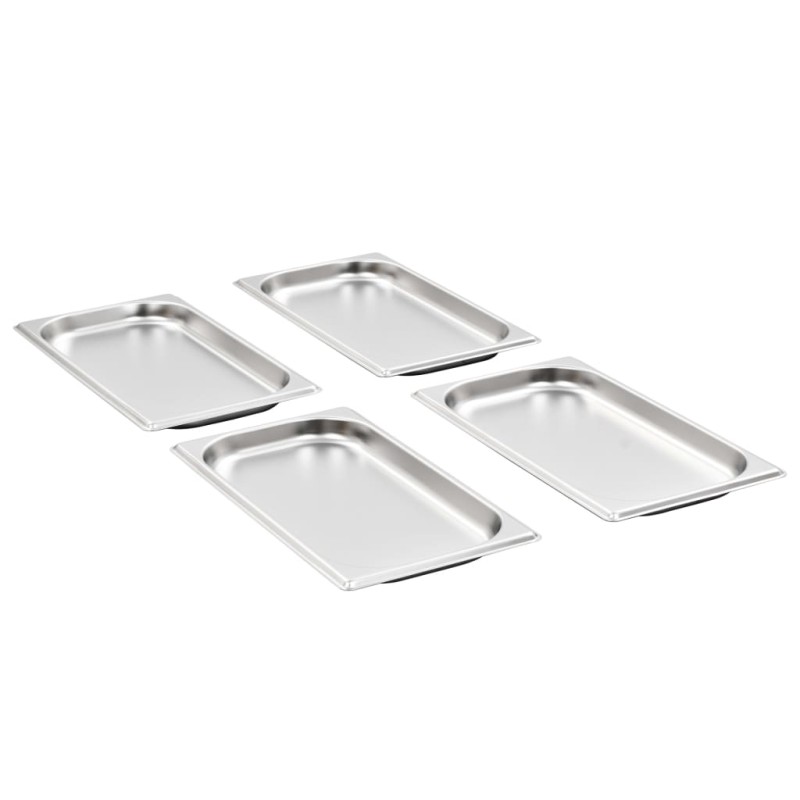 vidaXL Λεκάνες Gastronorm 12 τεμ. GN 1/3 20 χιλ. από Ανοξείδωτο Ατσάλι