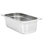 vidaXL Λεκάνες Gastronorm 8 τεμ. GN 1/3 100 χιλ. από Ανοξείδωτο Ατσάλι
