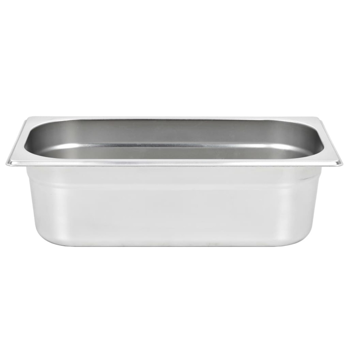 vidaXL Λεκάνες Gastronorm 8 τεμ. GN 1/3 100 χιλ. από Ανοξείδωτο Ατσάλι
