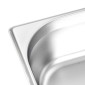 vidaXL Λεκάνες Gastronorm 8 τεμ. GN 1/3 100 χιλ. από Ανοξείδωτο Ατσάλι