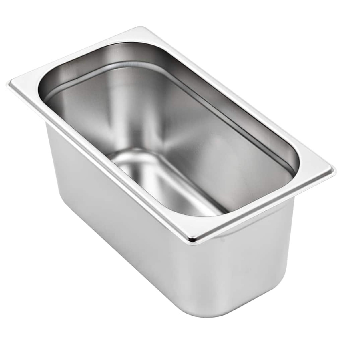 vidaXL Λεκάνες Gastronorm 4 τεμ. GN 1/3 150 χιλ. από Ανοξείδωτο Ατσάλι
