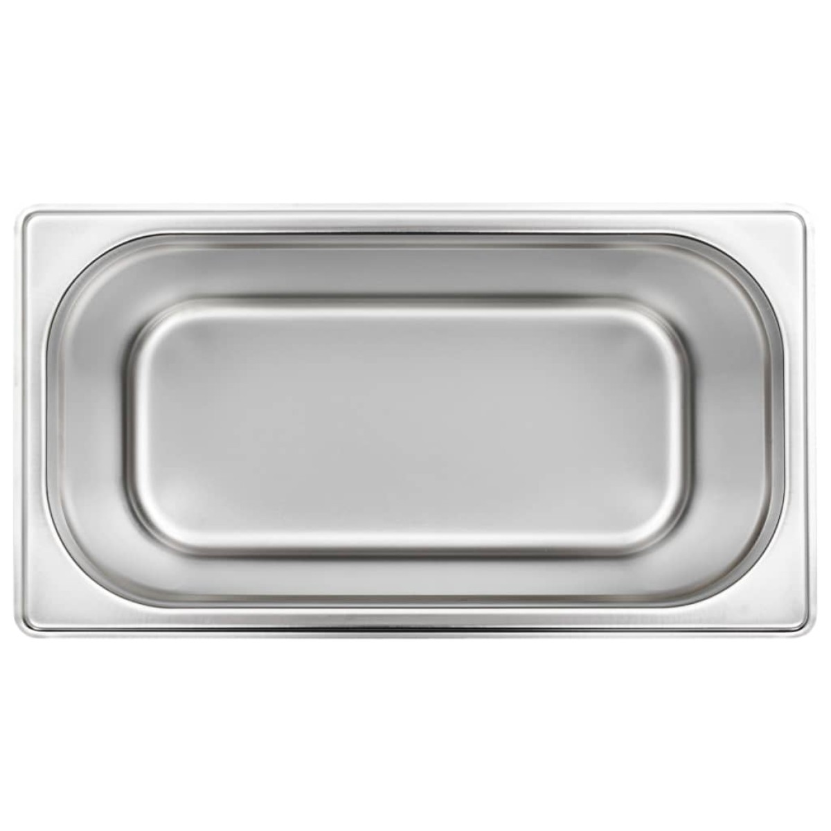 vidaXL Λεκάνες Gastronorm 4 τεμ. GN 1/3 200 χιλ. από Ανοξείδωτο Ατσάλι