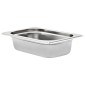 vidaXL Λεκάνες Gastronorm 8 τεμ. GN 1/4 65 χιλ. από Ανοξείδωτο Ατσάλι