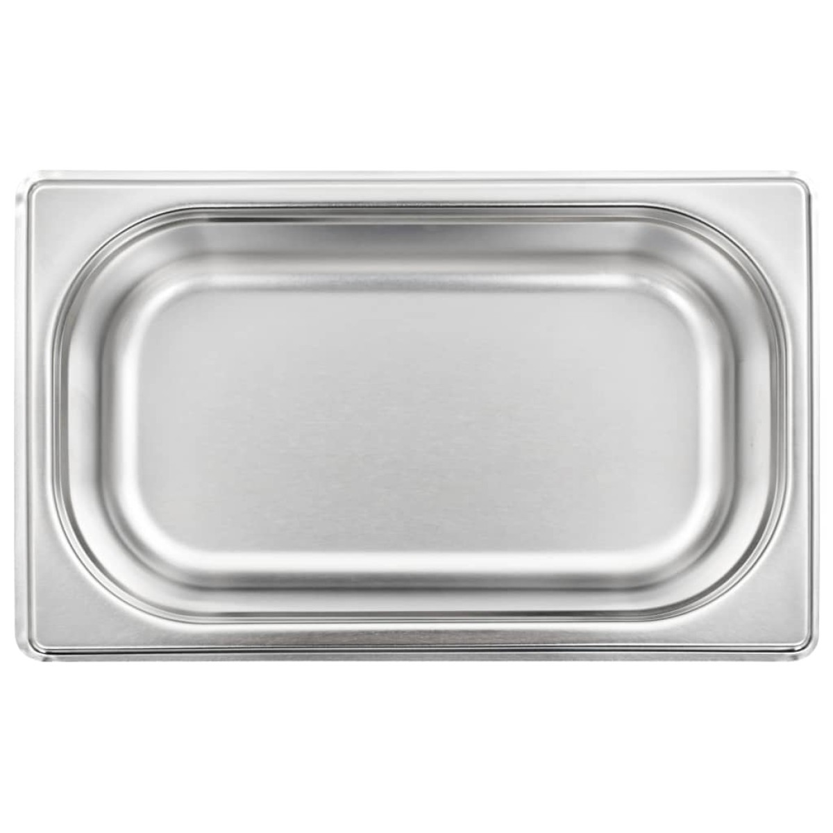 vidaXL Λεκάνες Gastronorm 8 τεμ. GN 1/4 65 χιλ. από Ανοξείδωτο Ατσάλι