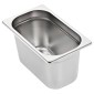 vidaXL Λεκάνες Gastronorm 4 τεμ. GN 1/4 150 χιλ. από Ανοξείδωτο Ατσάλι
