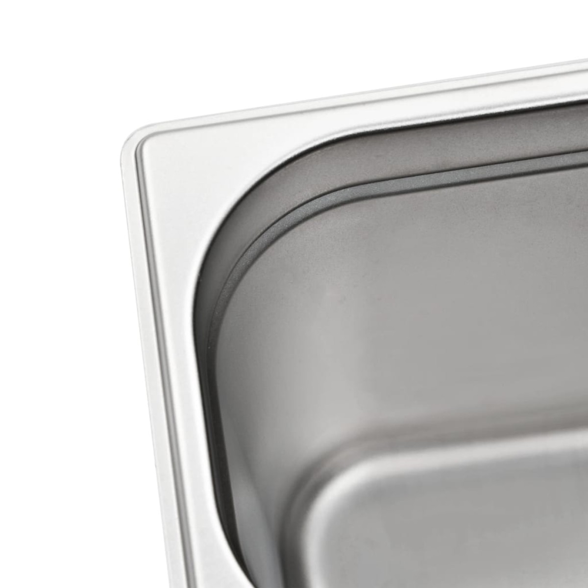 vidaXL Λεκάνες Gastronorm 4 τεμ. GN 1/4 200 χιλ. από Ανοξείδωτο Ατσάλι