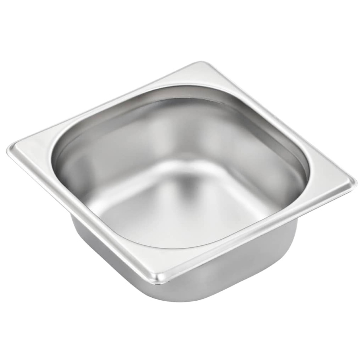 vidaXL Λεκάνες Gastronorm 12 τεμ. GN 1/6 65 χιλ. από Ανοξείδωτο Ατσάλι