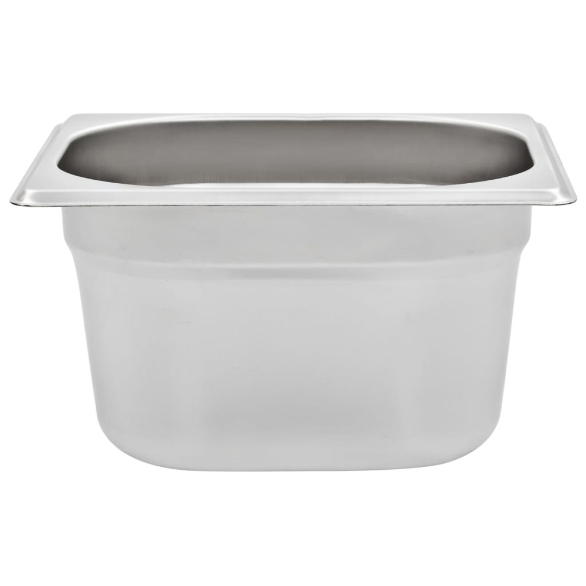 vidaXL Λεκάνες Gastronorm 12 τεμ. GN 1/6 100 χιλ. Ανοξείδωτο Ατσάλι