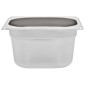 vidaXL Λεκάνες Gastronorm 12 τεμ. GN 1/6 100 χιλ. Ανοξείδωτο Ατσάλι