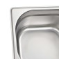 vidaXL Λεκάνες Gastronorm 12 τεμ. GN 1/6 100 χιλ. Ανοξείδωτο Ατσάλι