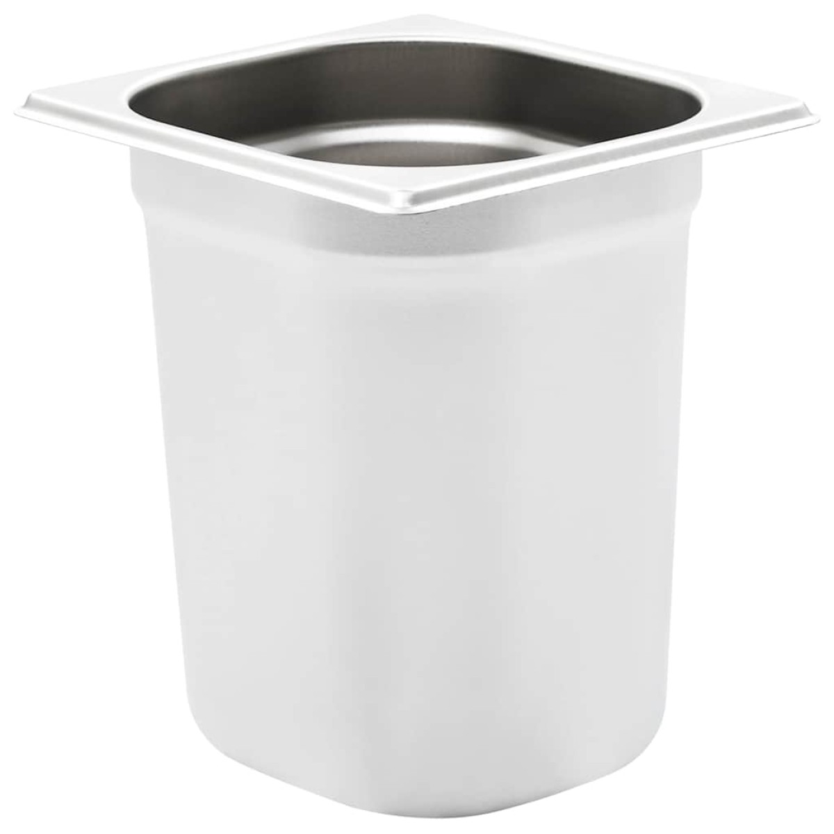vidaXL Λεκάνες Gastronorm 8 τεμ. GN 1/6 200 χιλ. από Ανοξείδωτο Ατσάλι
