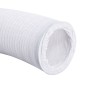 vidaXL Αγωγός Εξαερισμού 6 μ. 12,5 εκ. από PVC